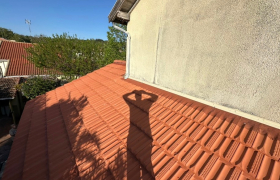 Pose de Toiture + Pise de solin Plomb