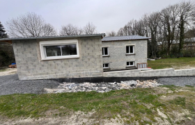 Crepis Enduit finition Gratté 